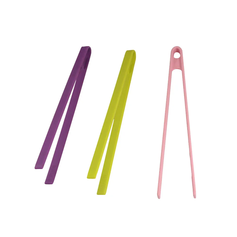 3Pcs Food Clip Heat Resistant Silicone Tongs Multifunctional Kitchen Cooking Barbecue Salad Bread Cake Serving Tongs Easy Clean
3Pcs Food Clip Heat Resistant Silicone Tongs Multifunctional Kitchen Cooking Barbecue Salad Bread Cake Serving Tongs Easy Clean