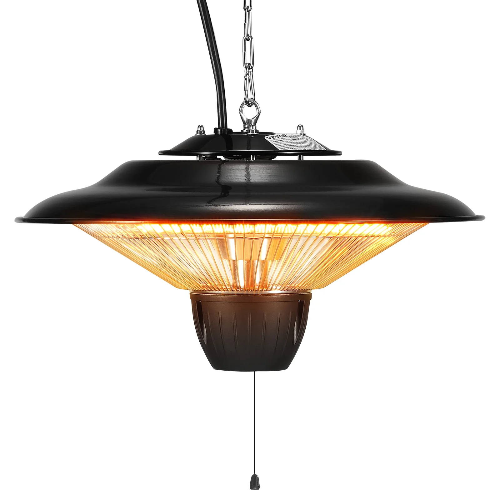 SucceBuy Hanging Patio Heater 1500W with 23.6 inch Pull Cord And 20 inch Adjustable Chain for Porch Patio Dining Room Studio 
SucceBuy Hanging Patio Heater 1500W with 23.6 inch Pull Cord And 20 inch Adjustable Chain for Porch Patio Dining Room Studio