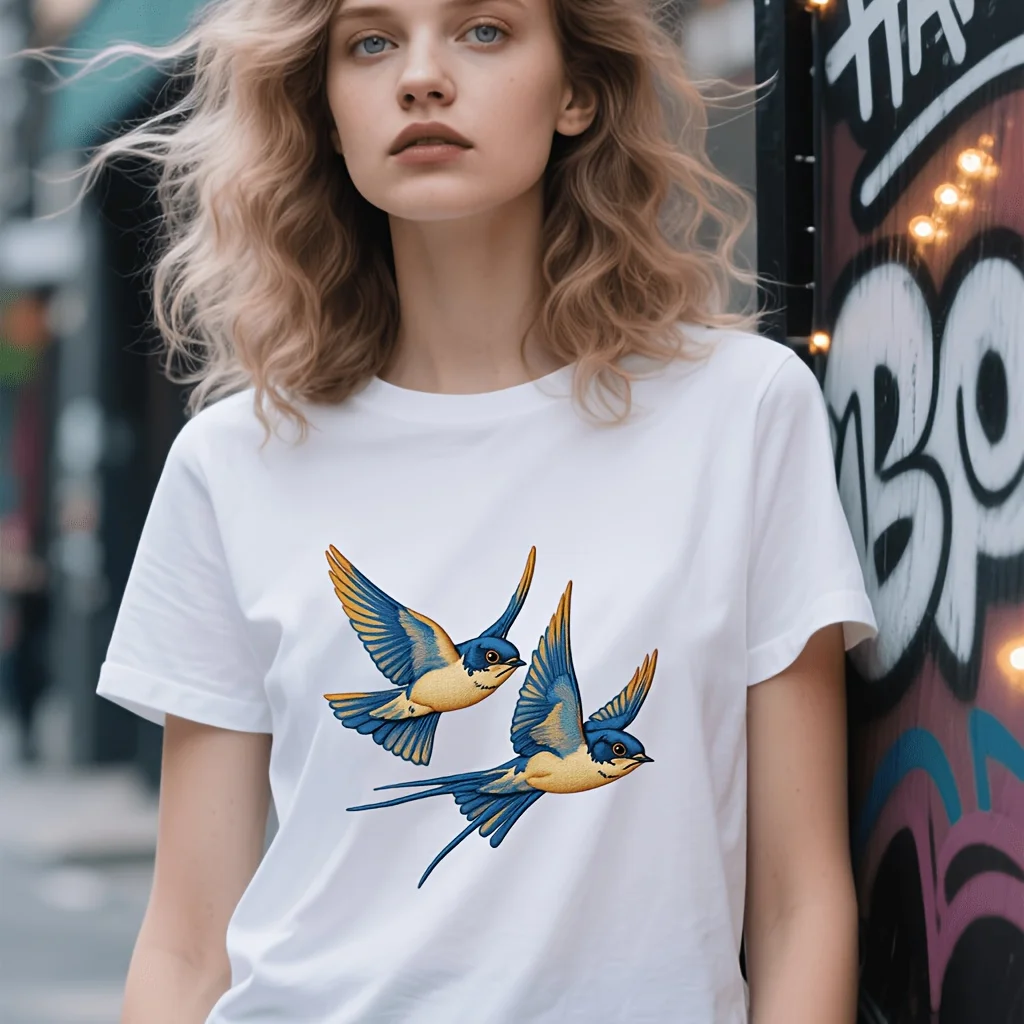 1/2/3 Pieces Swallow-Pattern Faux-Embroidery Heat Transfer Decal for DIY Clothing Decoration
1/2/3 Pieces Swallow-Pattern Faux-Embroidery Heat Transfer Decal for DIY Clothing Decoration