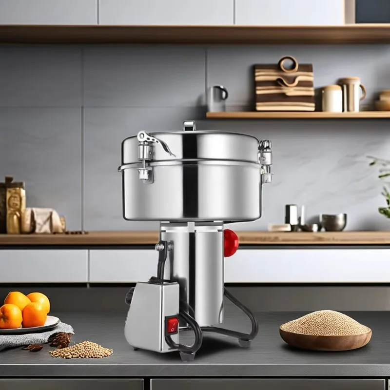 Electric 4500G Household Appliance Grinder with Engine for Grinding Cereals Grains Spices Herbs Into Powder
Electric 4500G Household Appliance Grinder with Engine for Grinding Cereals Grains Spices Herbs Into Powder