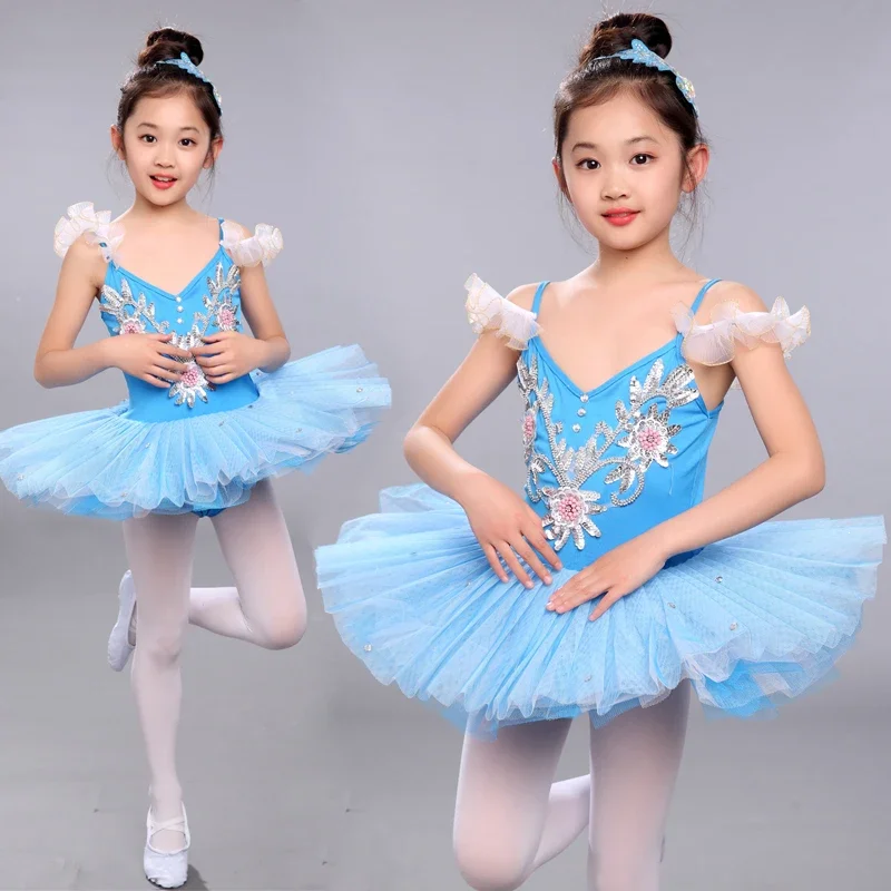 New Girls Classical Ballet Tutu Dress Children Swan Lake Ballet Costume Kids Performance Blue Ballet Dance Dress
New Girls Classical Ballet Tutu Dress Children Swan Lake Ballet Costume Kids Performance Blue Ballet Dance Dress