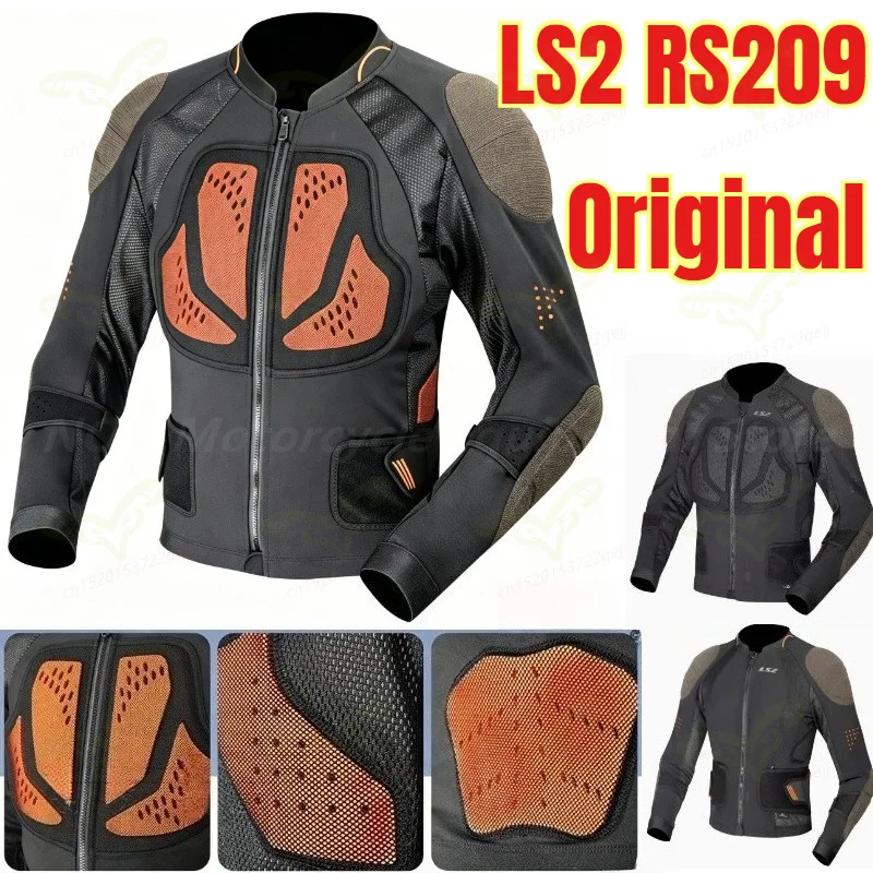 Original LS2 RS209 Motorcycle Armor Suit Men's Cycling Suit Summer Breathable Anti Fall Safety Suit Women's Jacket Four Seasons
Original LS2 RS209 Motorcycle Armor Suit Men's Cycling Suit Summer Breathable Anti Fall Safety Suit Women's Jacket Four Seasons
