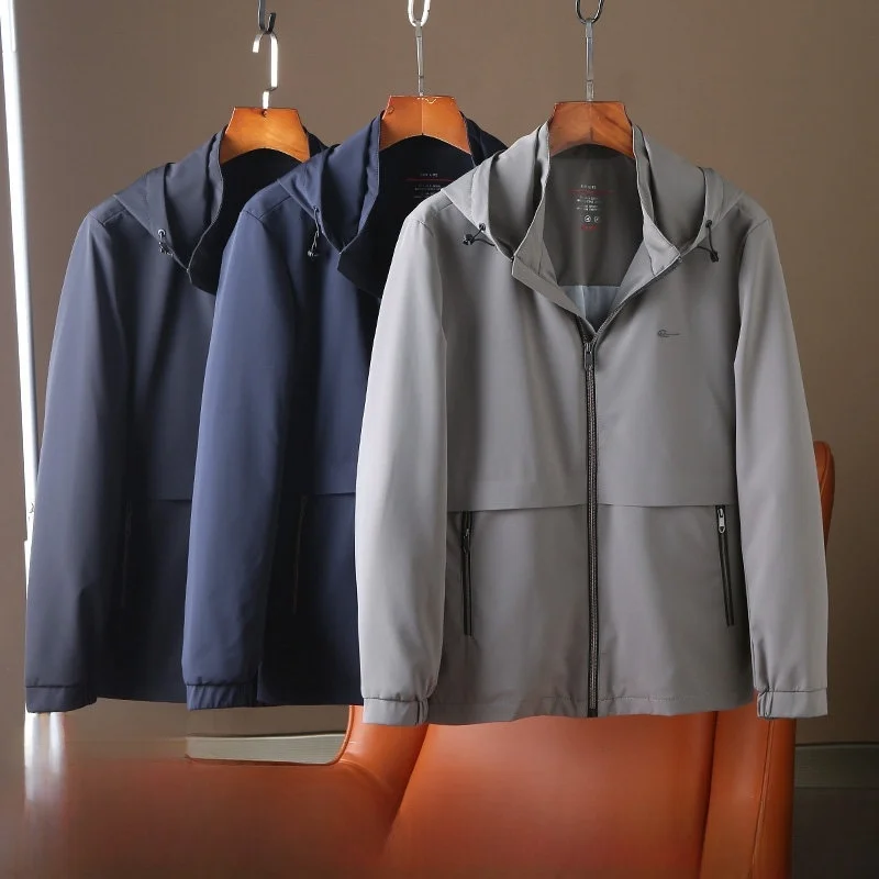 Мужская легкая комфортная куртка-пальто премиум-класса с капюшоном для делового и повседневного стиля из серии Adstrative Travel
Мужская легкая комфортная куртка-пальто премиум-класса с капюшоном для делового и повседневного стиля из серии Adstrative Travel