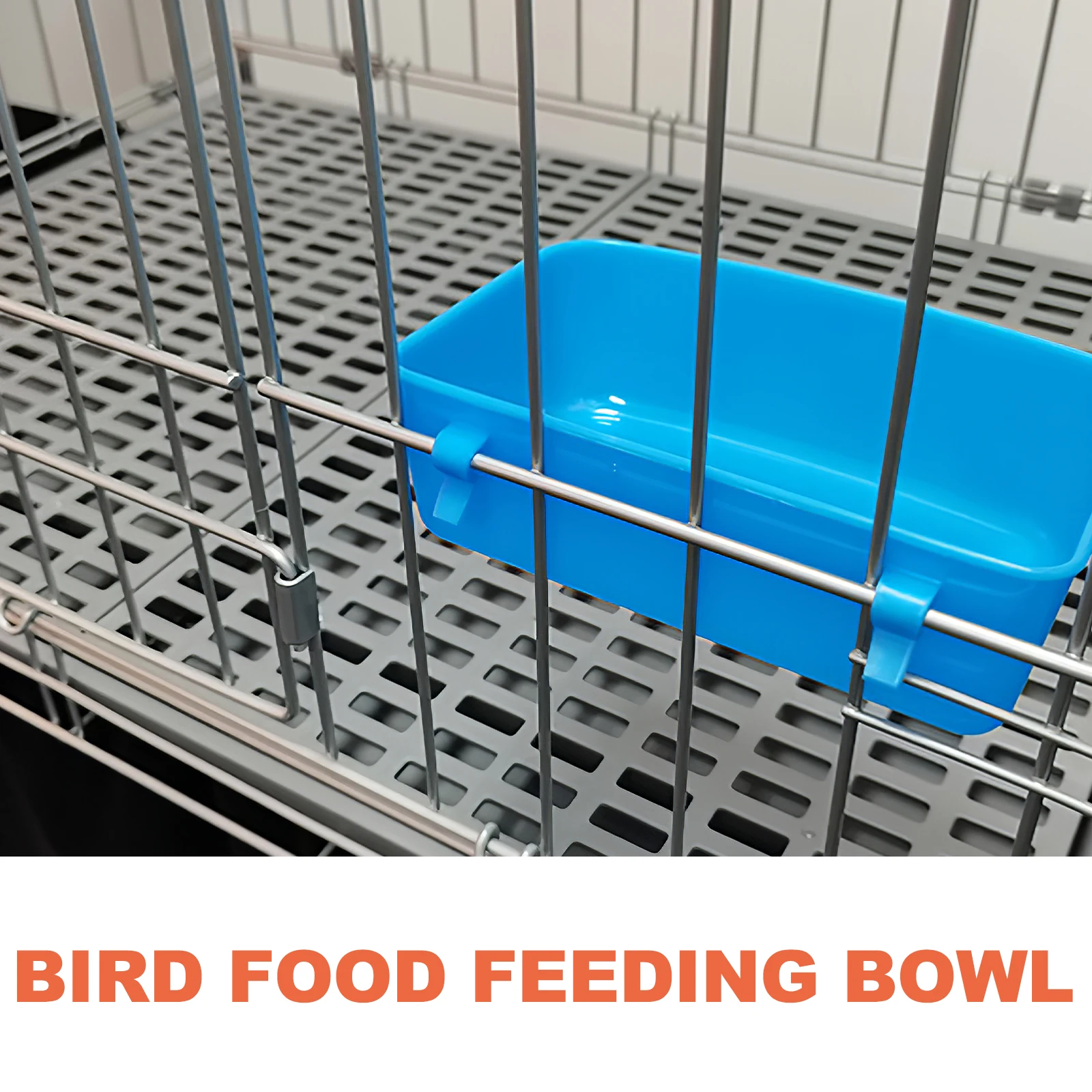 3 Pcs Bird Food Box Feeder Bowl Parrot Pet Container Plastic Water Washable Multi Function Sturdy Large Capacity Cage Feeder Pet
3 Pcs Bird Food Box Feeder Bowl Parrot Pet Container Plastic Water Washable Multi Function Sturdy Large Capacity Cage Feeder Pet