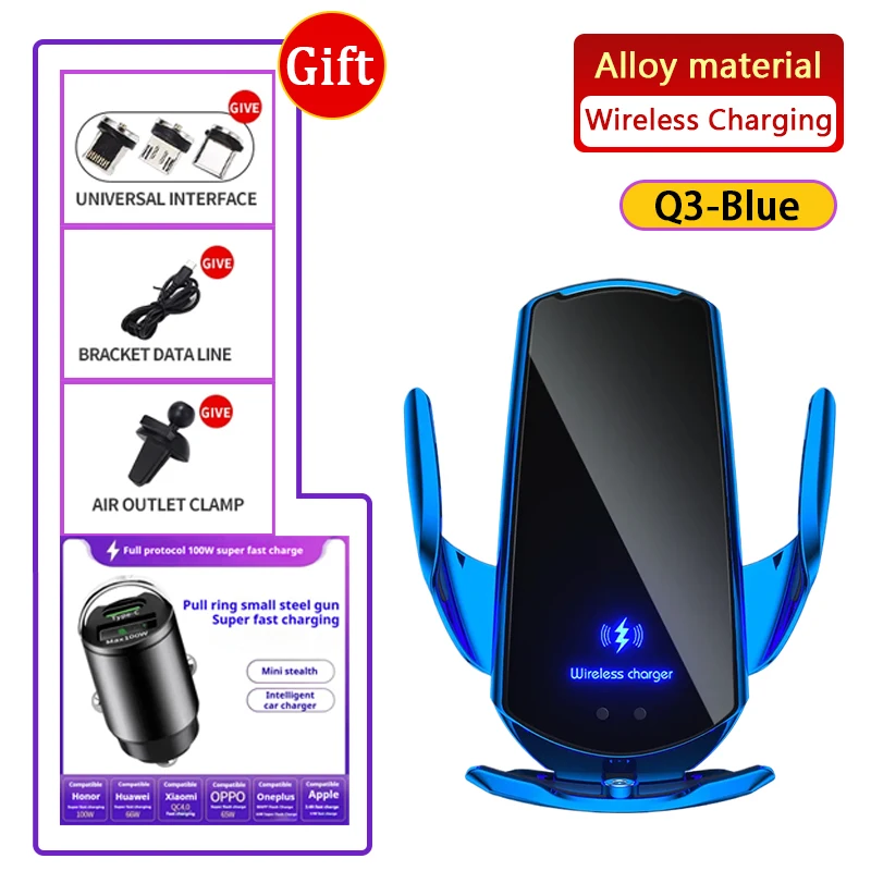 For Tesla Model 3 100W Car Mobile Phone With USB PD Type-C Super Fast Charging Car Wireless Charger For iPhone Cars Accessories
For Tesla Model 3 100W Car Mobile Phone With USB PD Type-C Super Fast Charging Car Wireless Charger For iPhone Cars Accessories