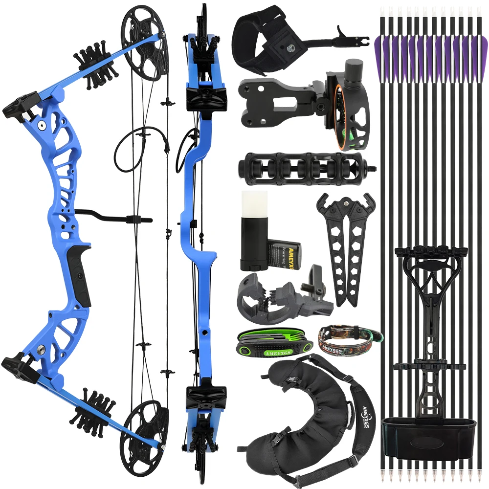 15-45lbs Pulley Compound Bow Arrow Set 75% Let Off Right Hand Bow for Teenagers Beginners Arcehry Shooting Target Hunting Bow
15-45lbs Pulley Compound Bow Arrow Set 75% Let Off Right Hand Bow for Teenagers Beginners Arcehry Shooting Target Hunting Bow