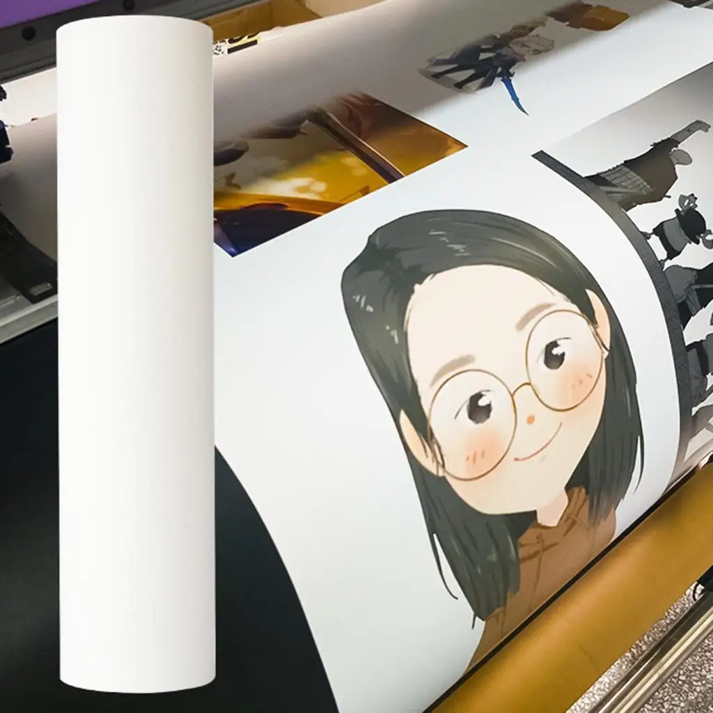 Matte White Printable Vinyl Sticker Paper PU Waterproof Roll for Inkjet Printer DIY Arts Crafts and Fabric Bags
Matte White Printable Vinyl Sticker Paper PU Waterproof Roll for Inkjet Printer DIY Arts Crafts and Fabric Bags