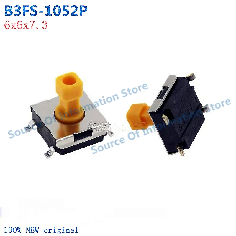 50Pcs B3FS-1052P 6x6x7.3 Tactile Switch 4Pin for Keyboard Computer Hardware Gaming Accessories
50Pcs B3FS-1052P 6x6x7.3 Tactile Switch 4Pin for Keyboard Computer Hardware Gaming Accessories