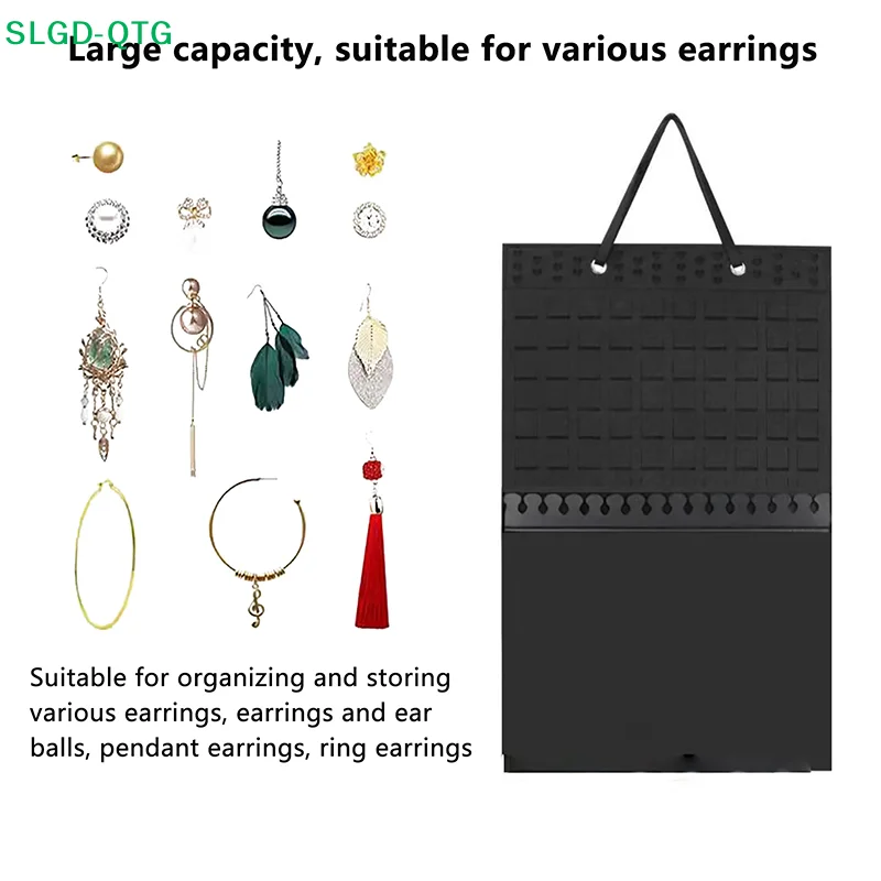 NEW Hanging Jewelry Organizer Bag For Earrings Necklace Bracelets Display Storage Single Sided Felt Organizer Bag
NEW Hanging Jewelry Organizer Bag For Earrings Necklace Bracelets Display Storage Single Sided Felt Organizer Bag