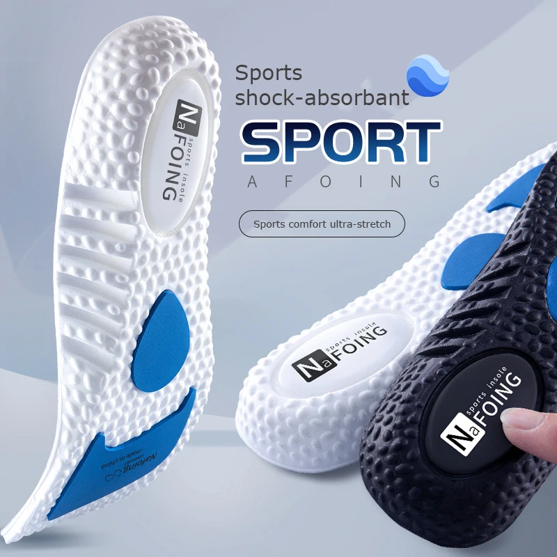 EVA Insoles for Shoes Sole Shock Absorption Deodorant Breathable Cushion Running Insoles for Feet Man Women Orthopedic Insoles
EVA Insoles for Shoes Sole Shock Absorption Deodorant Breathable Cushion Running Insoles for Feet Man Women Orthopedic Insoles
