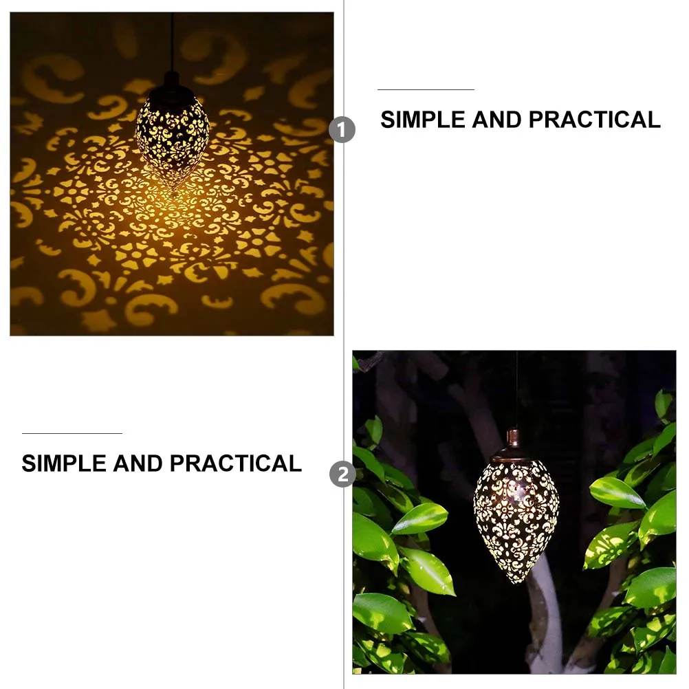 Solar Wrought Iron Lantern Hollow Design Hanging Outdoor Garden Yard Light Energy Efficient Durable Warm Atmosphere Gift Solar
Solar Wrought Iron Lantern Hollow Design Hanging Outdoor Garden Yard Light Energy Efficient Durable Warm Atmosphere Gift Solar