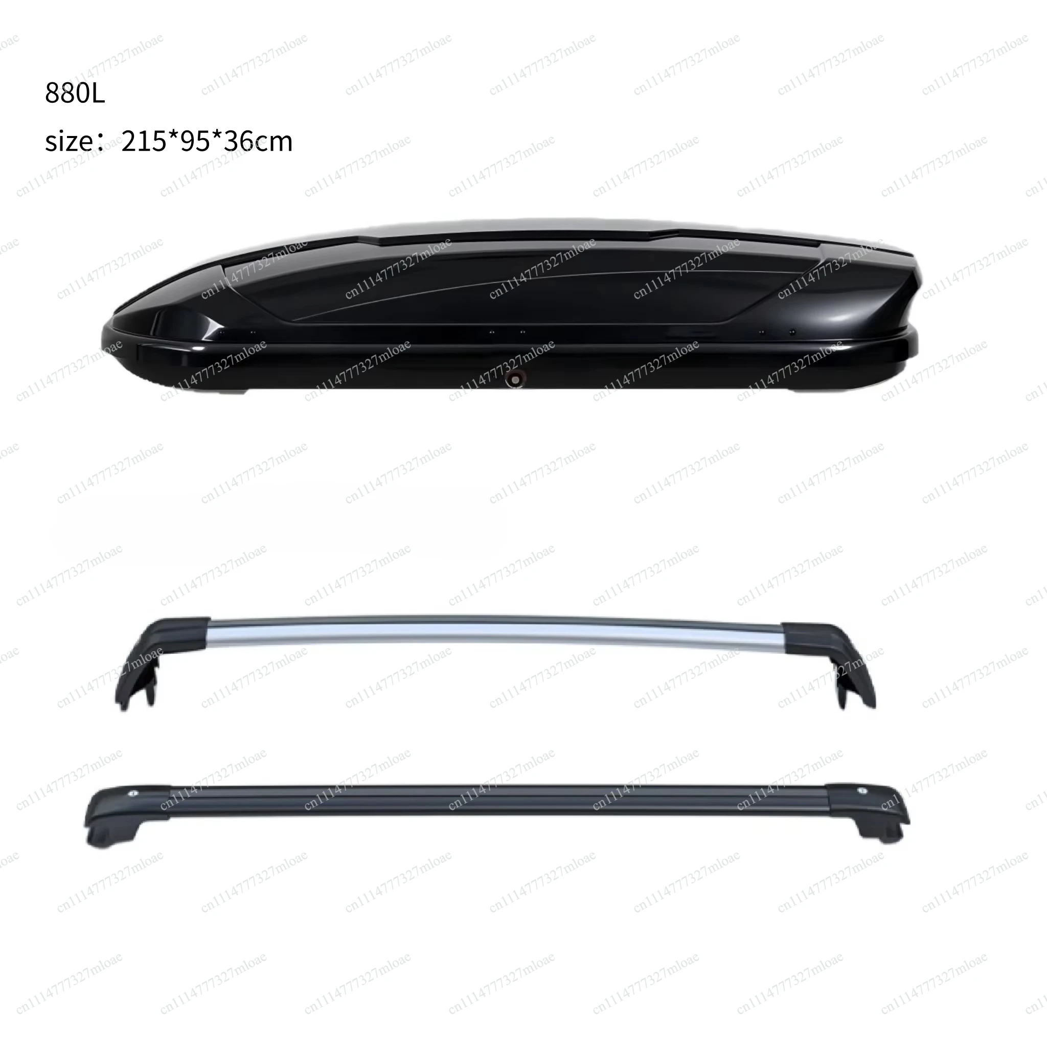 Universal sports roof box, aluminum alloy waterproof, lockable, tool-free installation, suitable for sedan SUV MPV black 880L
Universal sports roof box, aluminum alloy waterproof, lockable, tool-free installation, suitable for sedan SUV MPV black 880L