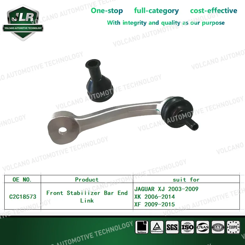 Jaguar Land Rover Front Stabilizer Bar End Link For JAGUAR XJ 2003-2009 XK 2006-2014 XF 2009-2015 OEM:C2C18573
Jaguar Land Rover Front Stabilizer Bar End Link For JAGUAR XJ 2003-2009 XK 2006-2014 XF 2009-2015 OEM:C2C18573
