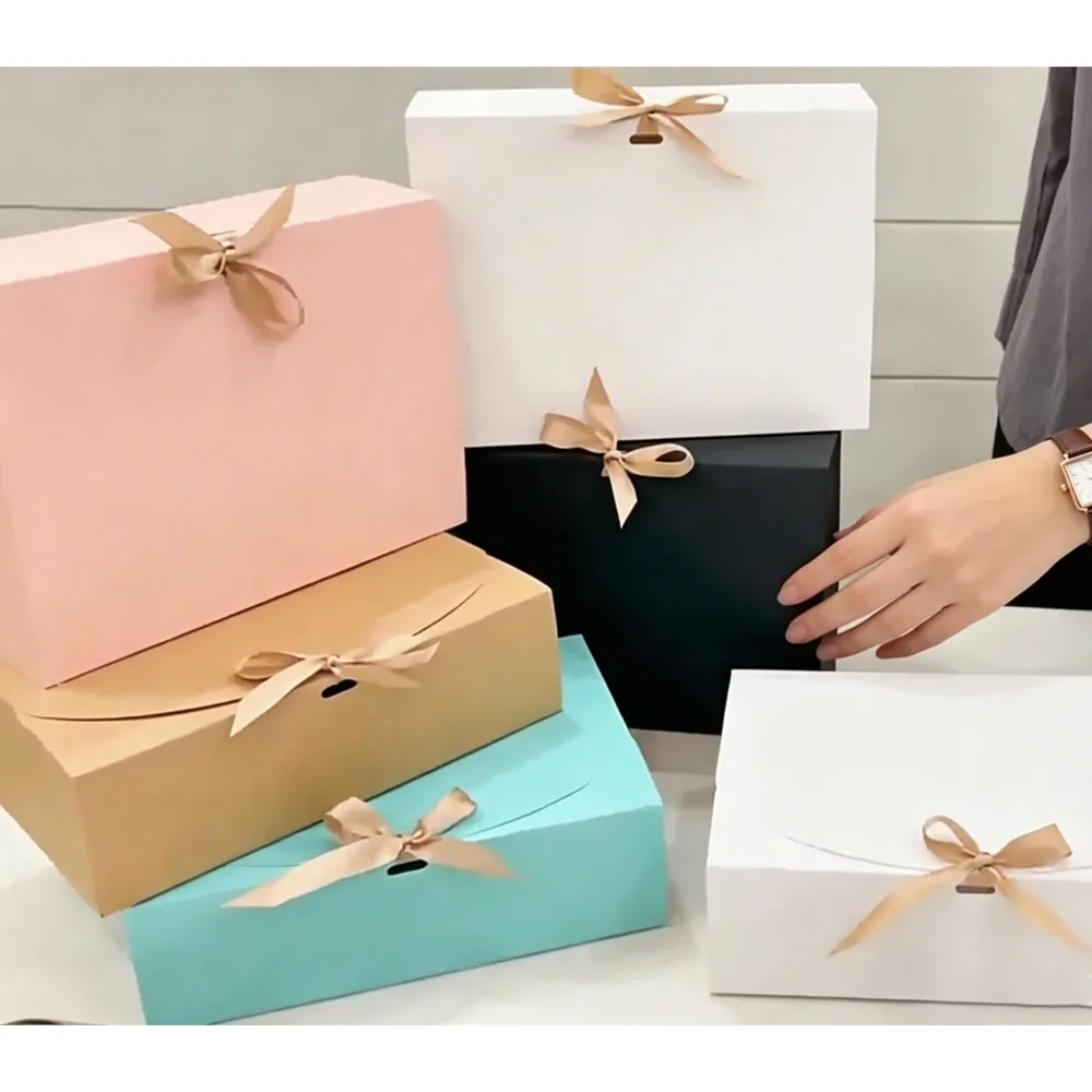 24Pcs Large Space Jewelry Bowknot Storage Box For Marriage Jewelry Bathrobe Brooch Necklace Skincare Cosmetic Nut Paper Lid Case
24Pcs Large Space Jewelry Bowknot Storage Box For Marriage Jewelry Bathrobe Brooch Necklace Skincare Cosmetic Nut Paper Lid Case