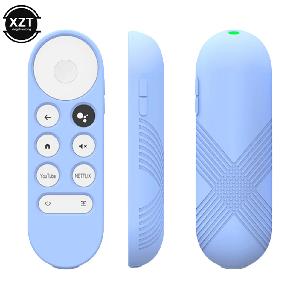 Remote Control Case Non-slip Soft Silicone Protective Cover for Google TV 2020 Voice Remote Control
Remote Control Case Non-slip Soft Silicone Protective Cover for Google TV 2020 Voice Remote Control