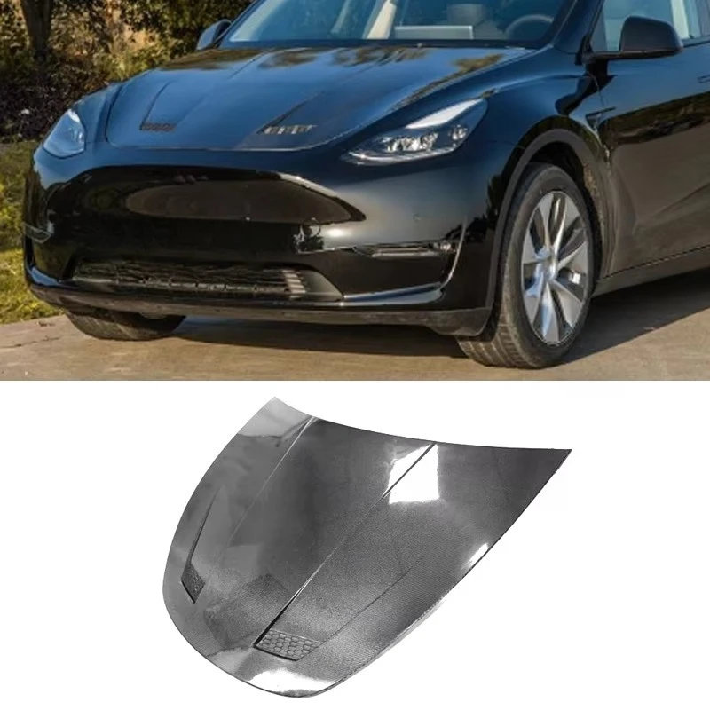 Car Accessories For Model Y 2021-2022 KT-style Carbon Fiber Hood Car Body Kits Other Auto Parts
Car Accessories For Model Y 2021-2022 KT-style Carbon Fiber Hood Car Body Kits Other Auto Parts