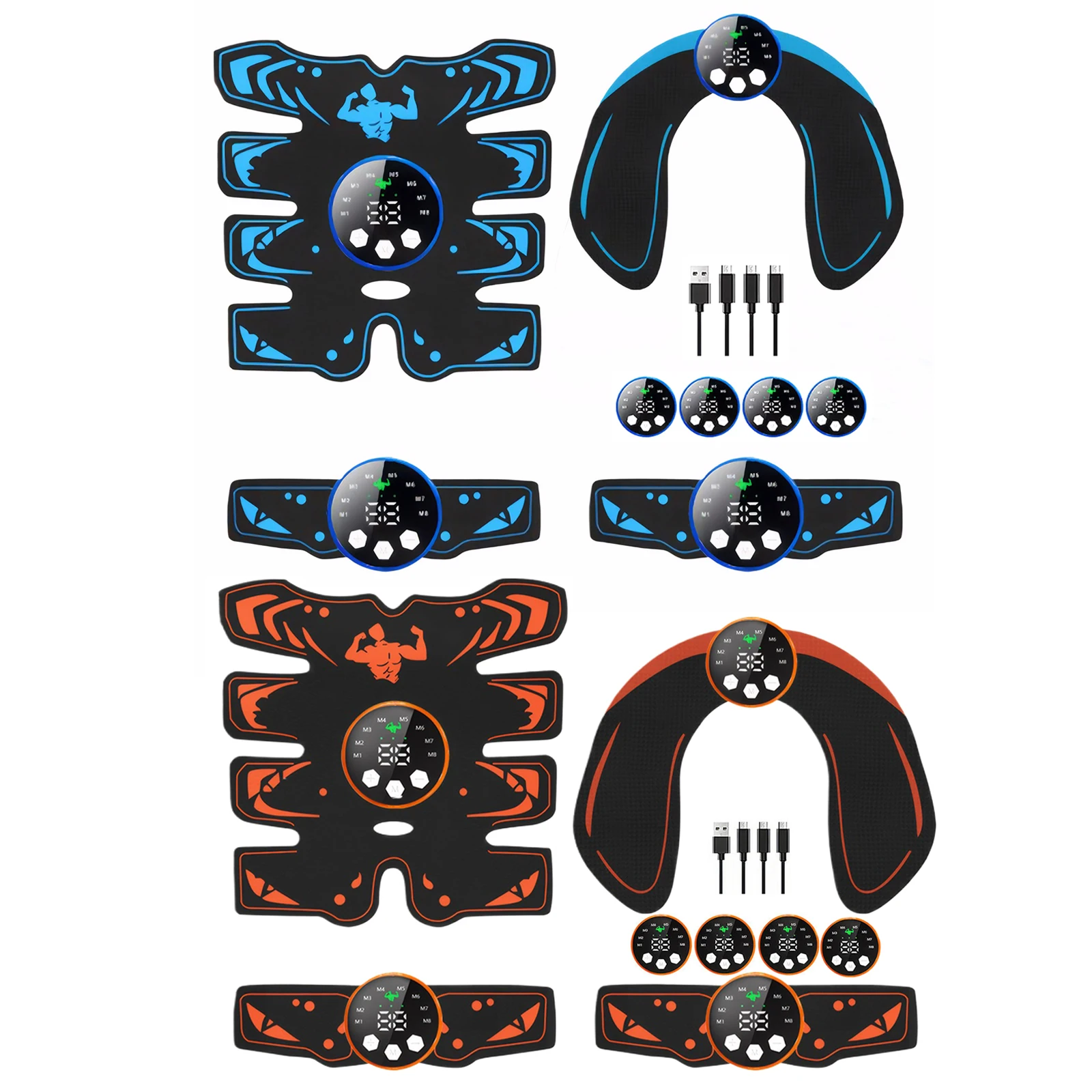 Стимулятор абс, фитнес-силовая тренировка, оборудование для тренировок, электронный стимулятор мышц, тренажер для пресса, массажер для всего тела
Стимулятор абс, фитнес-силовая тренировка, оборудование для тренировок, электронный стимулятор мышц, тренажер для пресса, массажер для всего тела