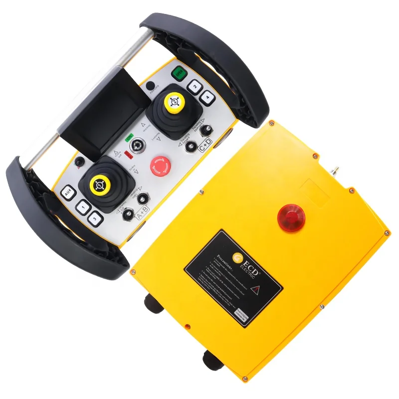 Hot Selling ECD-Q5000 Industrial Joystick 315mhz Waterproof Hydraulic Radio Remote Control for Tower Crane
Hot Selling ECD-Q5000 Industrial Joystick 315mhz Waterproof Hydraulic Radio Remote Control for Tower Crane