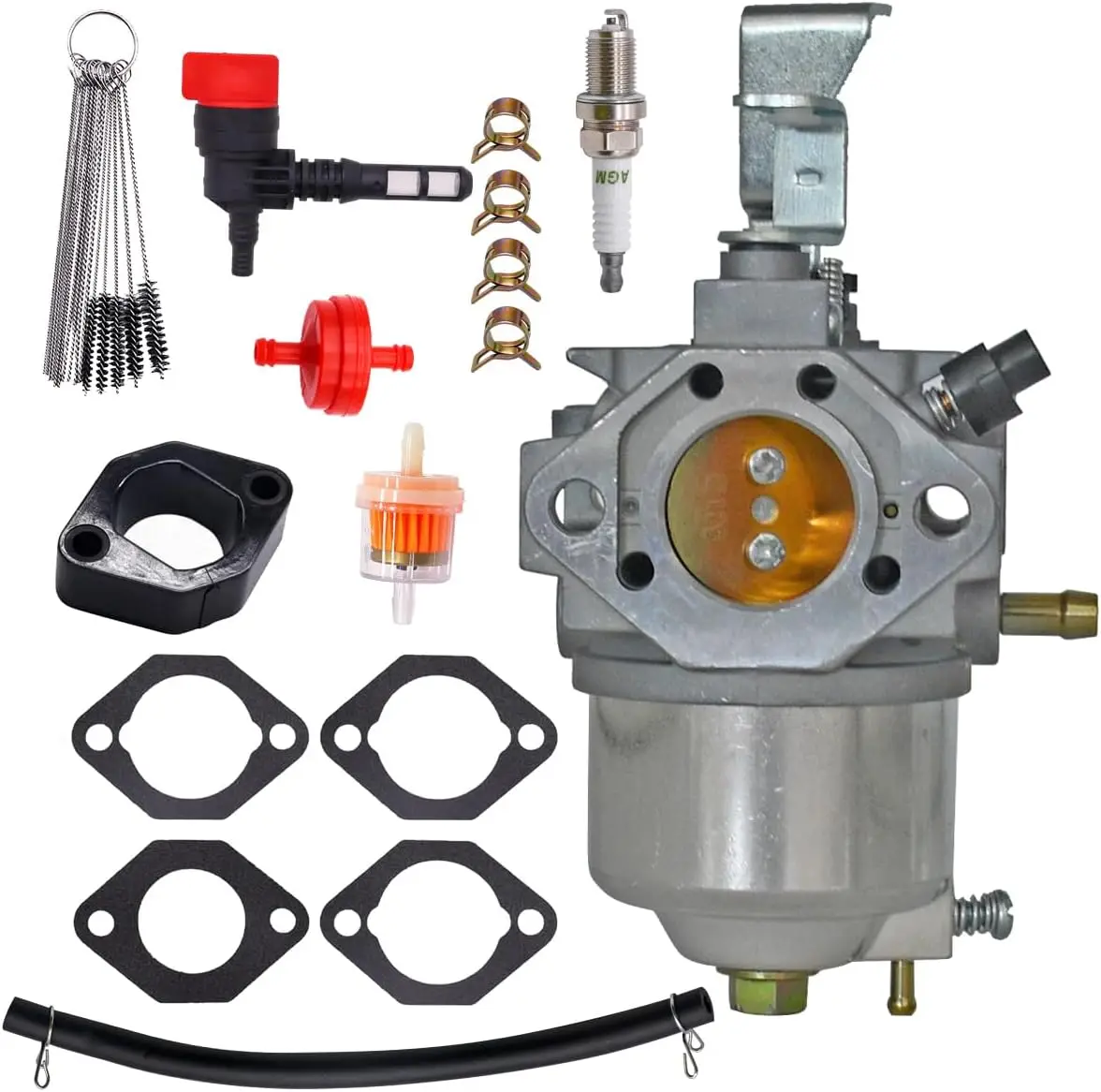 715670 Carburetor with Gaskets for 9HP Engine, Replaces 185432 Series 185432-0614-E1 185432-0559-E1 185432-0546-E1 185432-0613-E
715670 Carburetor with Gaskets for 9HP Engine, Replaces 185432 Series 185432-0614-E1 185432-0559-E1 185432-0546-E1 185432-0613-E