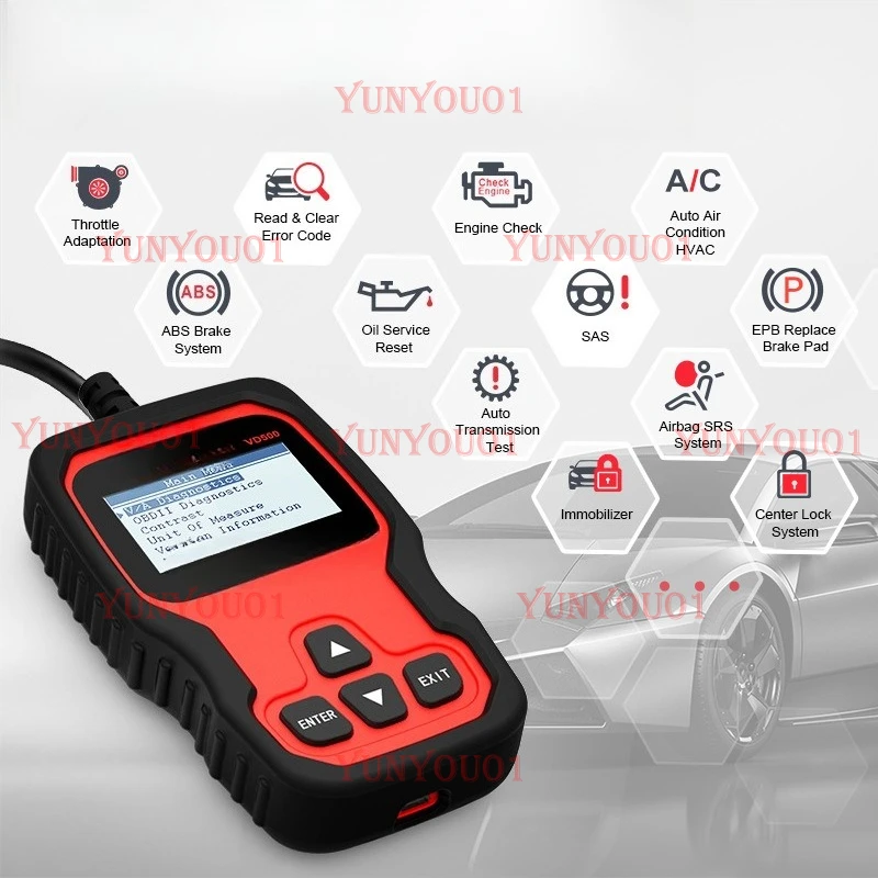 The VD500 Is Suitable for Audi Skoda Scanner Car Diagnostic Tool
The VD500 Is Suitable for Audi Skoda Scanner Car Diagnostic Tool
