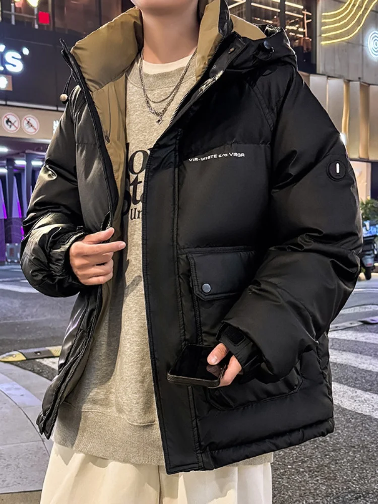 Men's Thiened down Jaet Winter Warm Cold-resistant Youth American Sle Trendy Workwear Coat Youthful Vitali Sle Regu...
Men's Thiened down Jaet Winter Warm Cold-resistant Youth American Sle Trendy Workwear Coat Youthful Vitali Sle Regu...