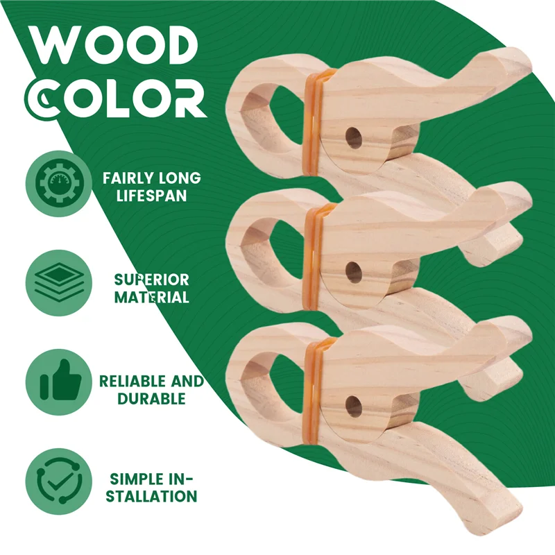 AB11-6 Pcs Wooden Play Clip Handmade Giant Clip Toys Wooden Clips For Curtains, Wardrobes, Balcony,Creative Wooden Clips
AB11-6 Pcs Wooden Play Clip Handmade Giant Clip Toys Wooden Clips For Curtains, Wardrobes, Balcony,Creative Wooden Clips