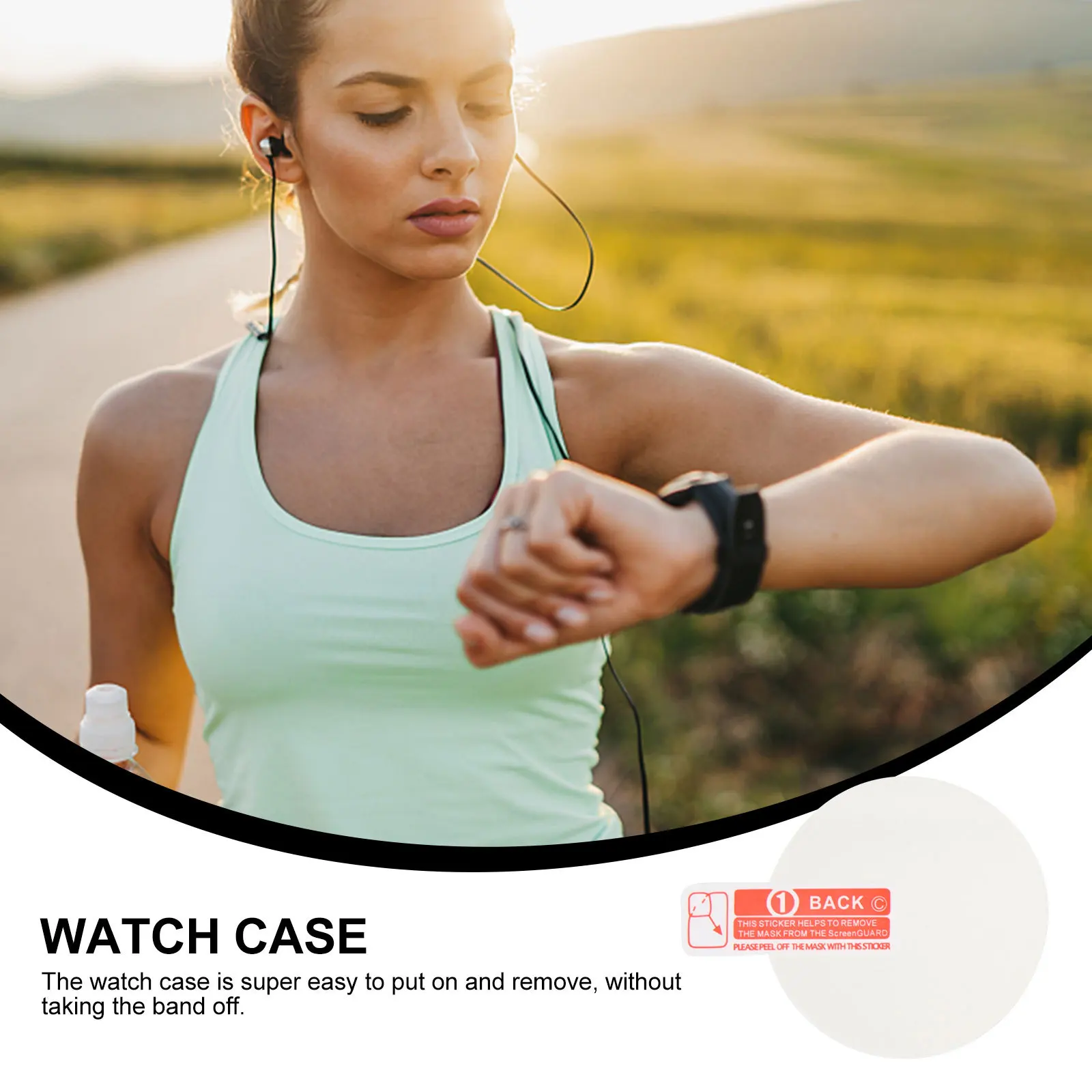 6Pcs Tempered Glass Screen Protector for Smartwatch Anti-Blue Light Wear-Resistant Full Coverage Watch Film Protective
6Pcs Tempered Glass Screen Protector for Smartwatch Anti-Blue Light Wear-Resistant Full Coverage Watch Film Protective