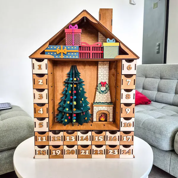 Christmas Countdown Large Luminous Wood Comes Holiday Calendar Party Decoration Window Tabletop Ornament
Christmas Countdown Large Luminous Wood Comes Holiday Calendar Party Decoration Window Tabletop Ornament