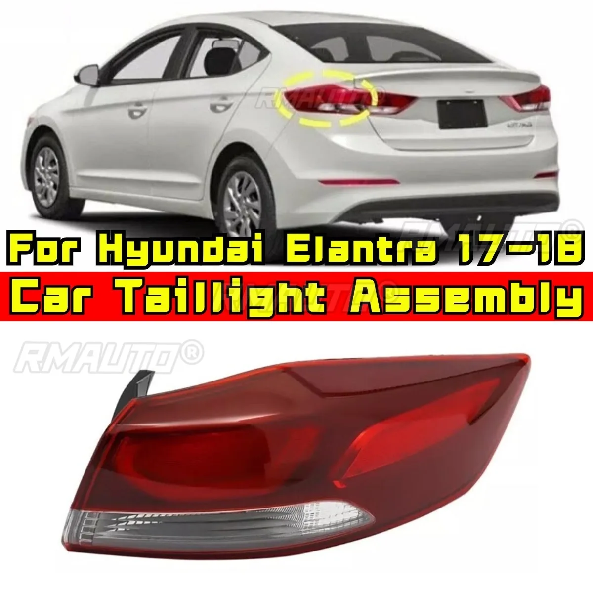 Left Right Rear LED Taillight Taillamp Assembly Wide Light Corner Lamp For Hyundai Elantra 2017-2018 92401-F3000 92402F2020 
Left Right Rear LED Taillight Taillamp Assembly Wide Light Corner Lamp For Hyundai Elantra 2017-2018 92401-F3000 92402F2020