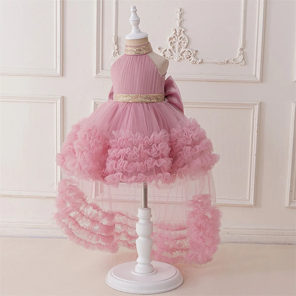 Toddler Bow Mesh Ball Gown Party Baby Girl Dress Elegant Baptism Birthday Wedding Princess Dresses Girl Bridesmaid Prom Costume
Toddler Bow Mesh Ball Gown Party Baby Girl Dress Elegant Baptism Birthday Wedding Princess Dresses Girl Bridesmaid Prom Costume