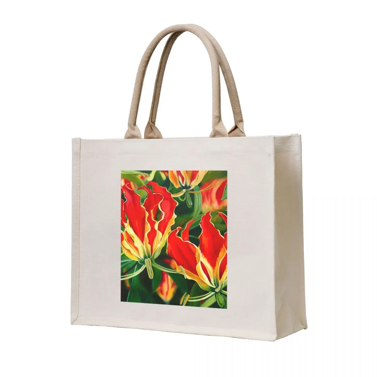Flame Lily Tote Bag shopping bag logo shopping cart bags custom tote bag tote
Flame Lily Tote Bag shopping bag logo shopping cart bags custom tote bag tote