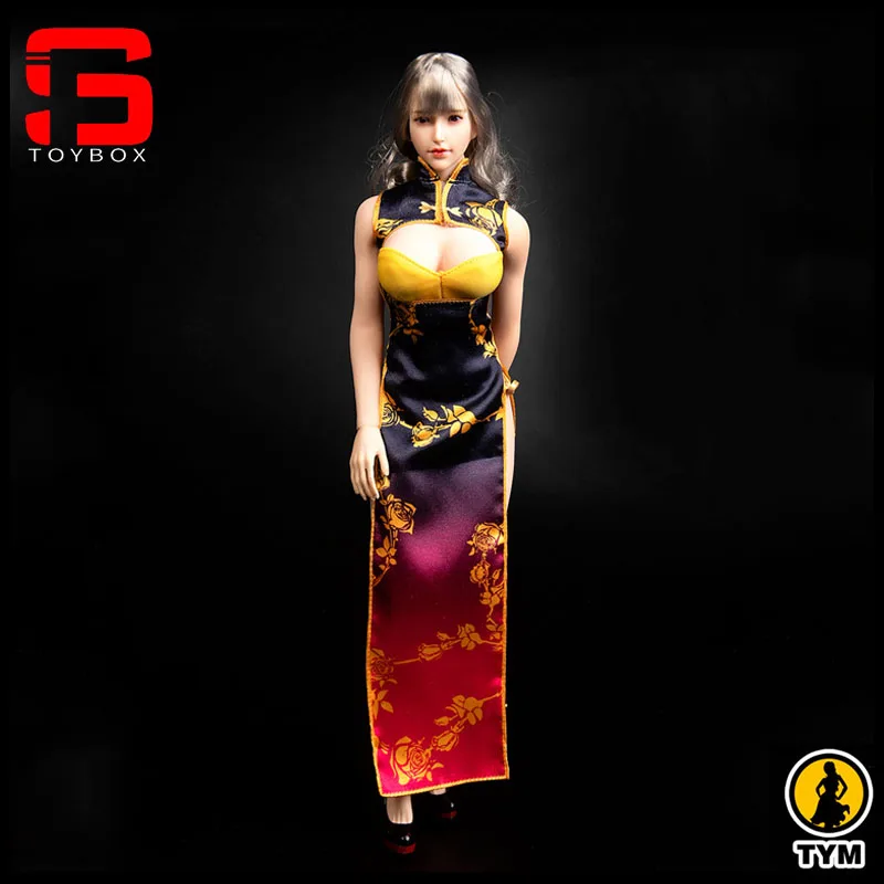 TYM TYM062 1/6 Female Sexy Cheongsam With Underwears Clothes Model Fit 12-inch Soldier Big Breast Action Figure Body
TYM TYM062 1/6 Female Sexy Cheongsam With Underwears Clothes Model Fit 12-inch Soldier Big Breast Action Figure Body