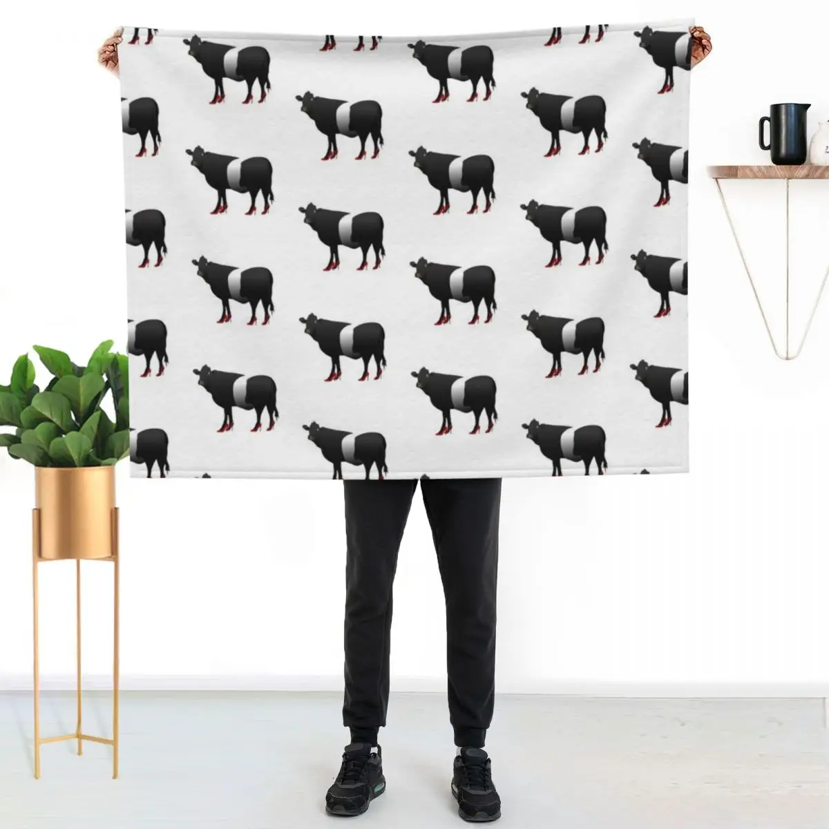 Cow with red high heels design Throw Blanket Warm Throw Blanket Gift for Anniversary
Cow with red high heels design Throw Blanket Warm Throw Blanket Gift for Anniversary