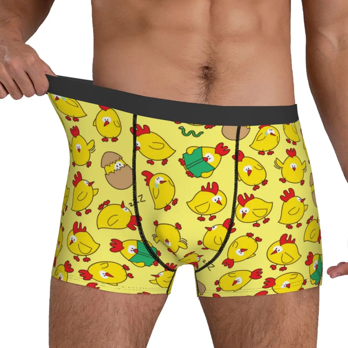 Chicken Seamless Pattern Underwear Men Boxer Brief Cute Boxershorts High Quality Printing Large Size Panties
Chicken Seamless Pattern Underwear Men Boxer Brief Cute Boxershorts High Quality Printing Large Size Panties