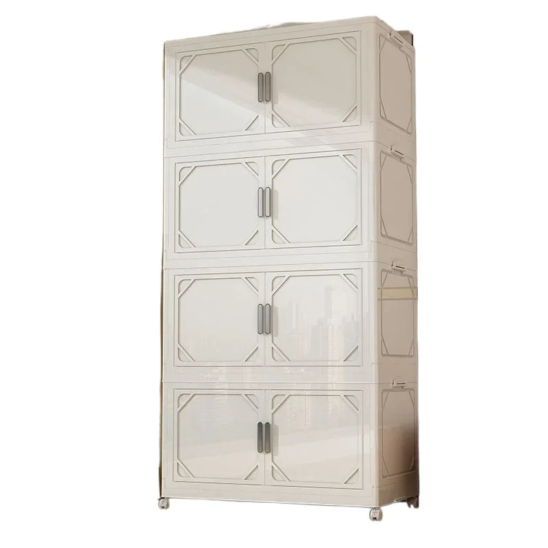 Folding multi-layer storage cabinet Reinforced bedroom thickened storage cabinet
Folding multi-layer storage cabinet Reinforced bedroom thickened storage cabinet