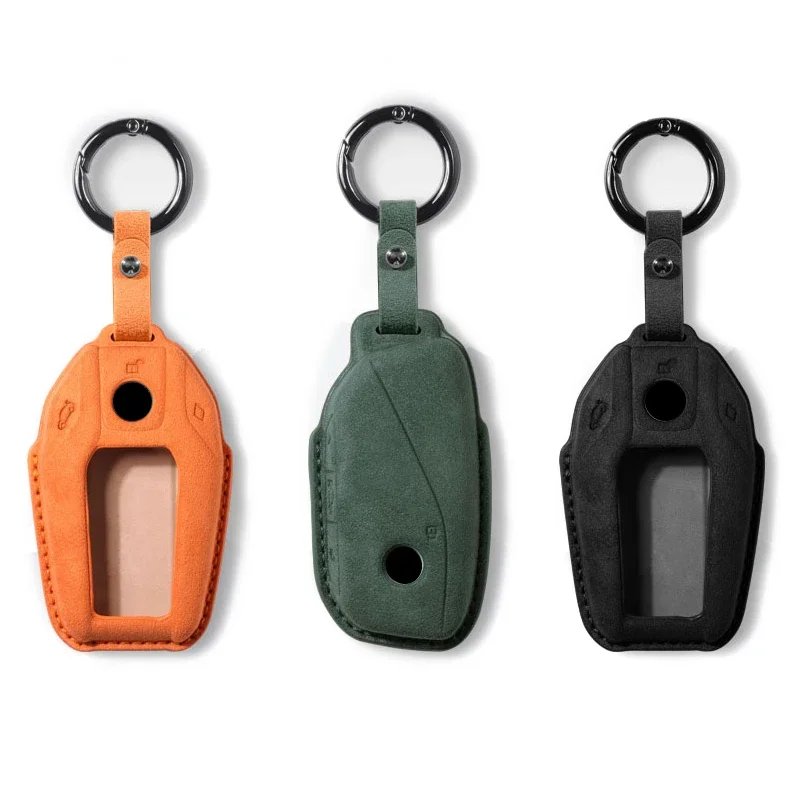 Car Key Case Cover For BMW G30 G32 G11 G12 X1 U11 X3 G01 X4 G02 X5 G05 X7 G07 LCI XM M5X 735i I8 I12 I15 Keychain Accessories
Car Key Case Cover For BMW G30 G32 G11 G12 X1 U11 X3 G01 X4 G02 X5 G05 X7 G07 LCI XM M5X 735i I8 I12 I15 Keychain Accessories