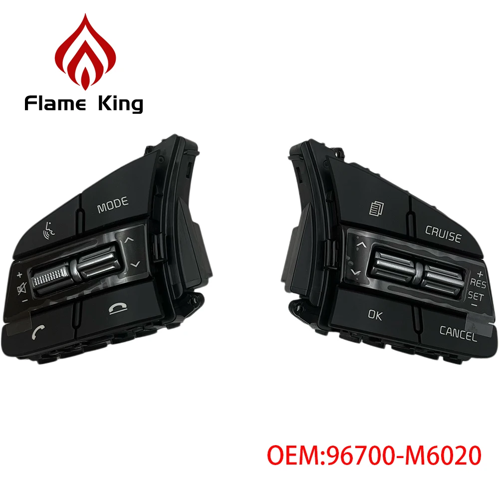 Flame king for KIA kx3 (seltos) Multi functional steering wheel cruise control Bluetooth audio control switch 96700-M6340
Flame king for KIA kx3 (seltos) Multi functional steering wheel cruise control Bluetooth audio control switch 96700-M6340