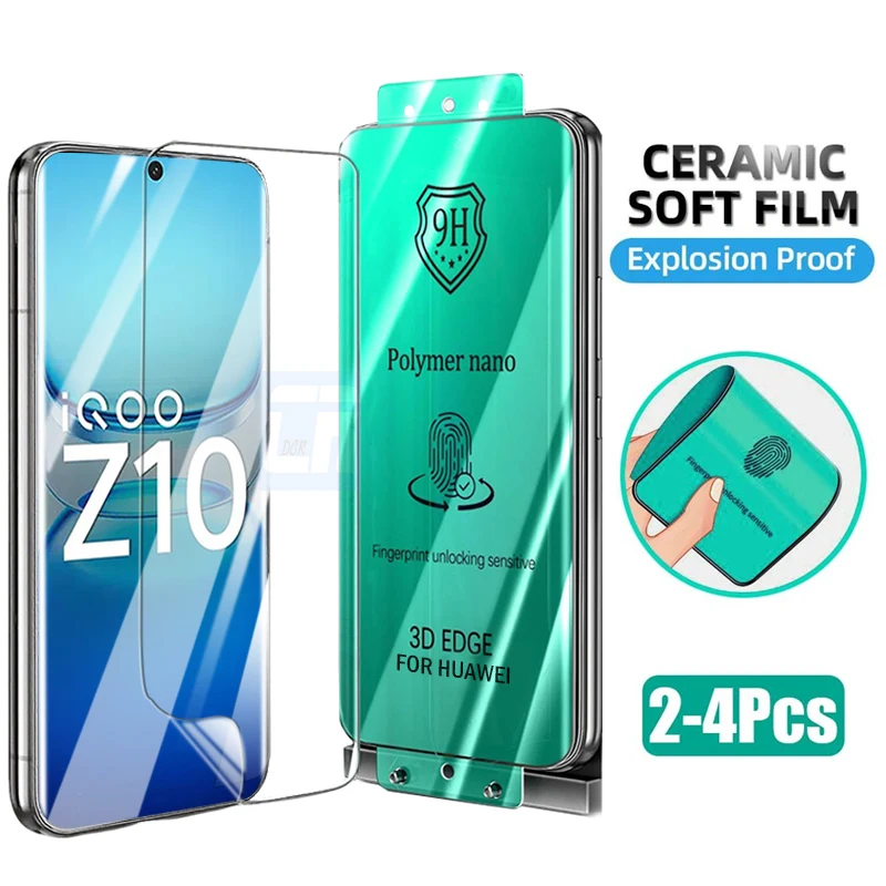 2-4Pcs Explosion-proof Ceramic Soft Film for Vivo iQOO Z10 Z9s Z7 Pro Screen Protector iQOO 12 11 10 9 8 Pro Film not glass
2-4Pcs Explosion-proof Ceramic Soft Film for Vivo iQOO Z10 Z9s Z7 Pro Screen Protector iQOO 12 11 10 9 8 Pro Film not glass