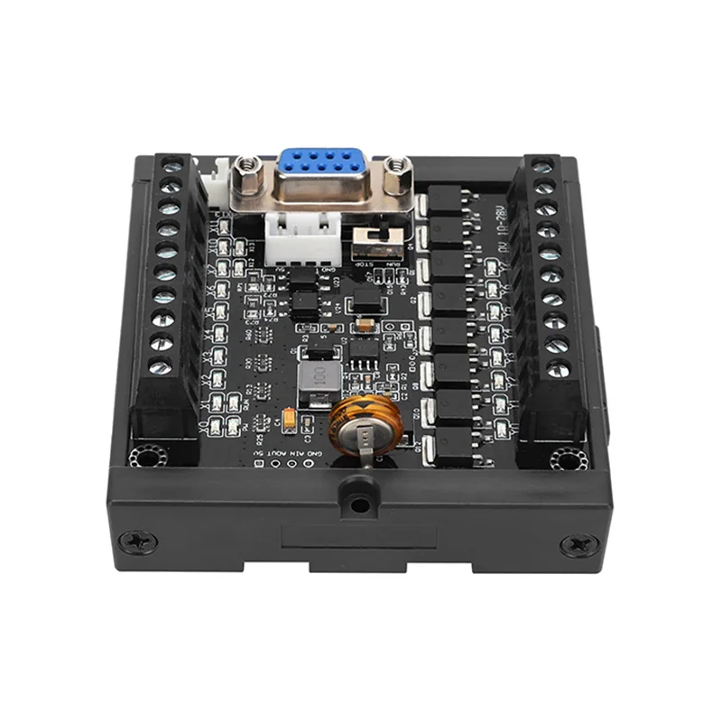Programmable Controller FX1N-20MT PLC Module Regulator Industrial Control Board DC24V Programmable Logic Controller
Programmable Controller FX1N-20MT PLC Module Regulator Industrial Control Board DC24V Programmable Logic Controller