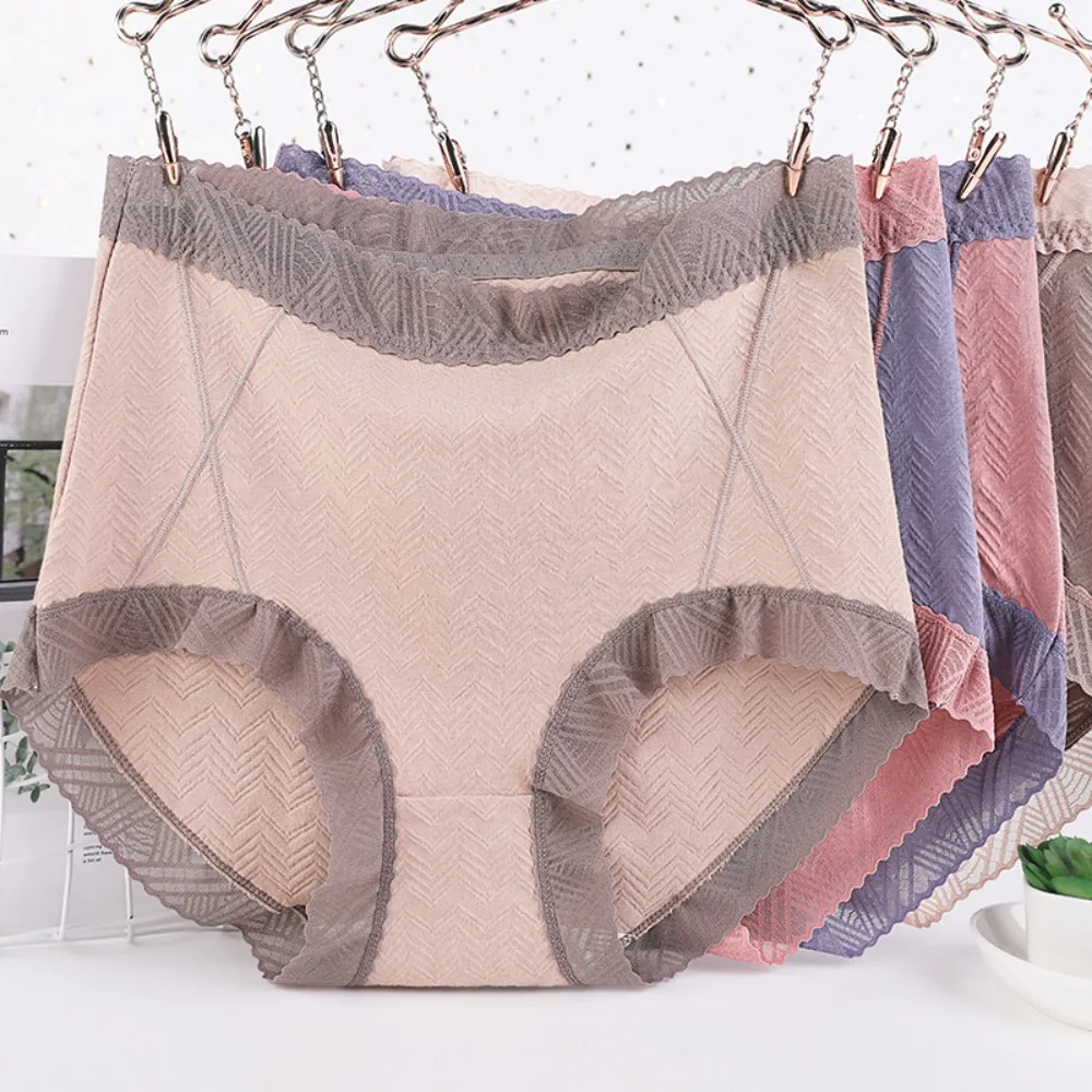Underpants Retro Solid Color Traceless High Waist For Girls Women Panties Korean Underwear Cotton Plus Size Briefs
Underpants Retro Solid Color Traceless High Waist For Girls Women Panties Korean Underwear Cotton Plus Size Briefs