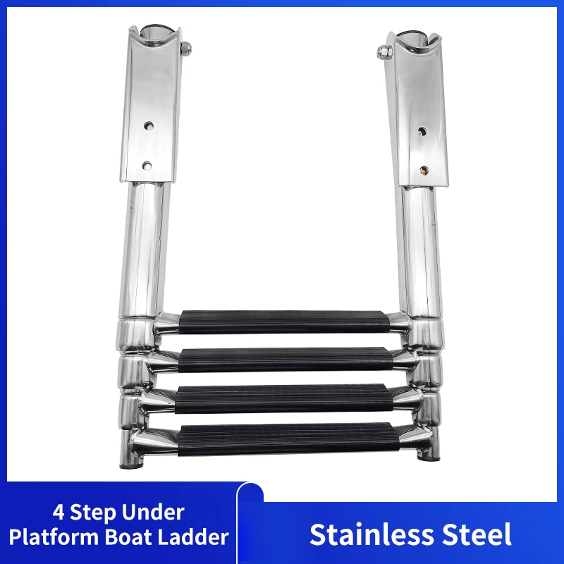 Alastin Marine Telescoping Ladder Over Under Platform Slide Mount Boat Boarding Ladder Stainless steel Swim 4 Step Stair Ladder
Alastin Marine Telescoping Ladder Over Under Platform Slide Mount Boat Boarding Ladder Stainless steel Swim 4 Step Stair Ladder