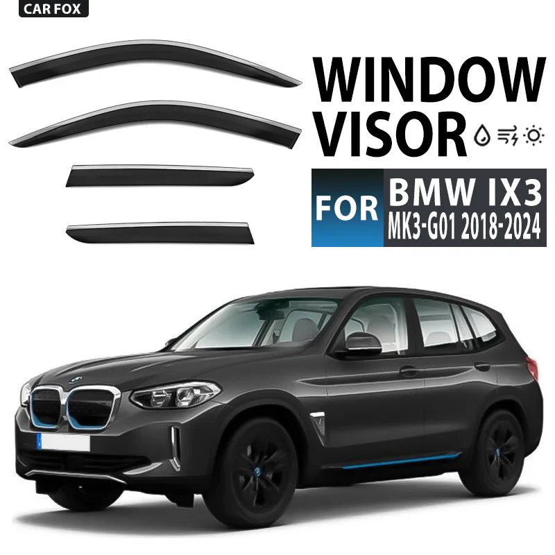 For BMW iX3 rain side window baffle BMW iX3 Window visor
For BMW iX3 rain side window baffle BMW iX3 Window visor