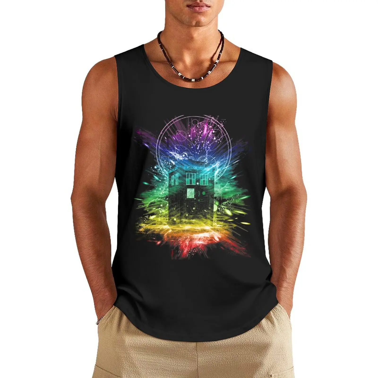 time storm-rainbow version Tank Top anime clothes mens designer clothes Men's summer t-shirt Men's t-shirts
time storm-rainbow version Tank Top anime clothes mens designer clothes Men's summer t-shirt Men's t-shirts