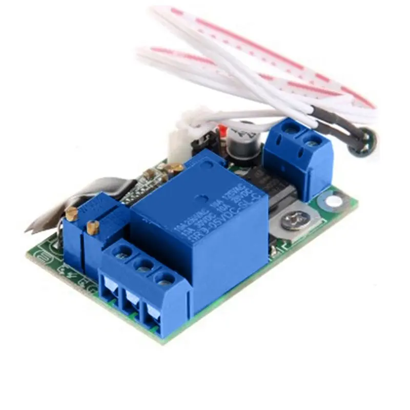 ABSY DC 12V 24V Relay Module Adjustable 3S-60S Delay Sound Light Sensor Reverse Polarity Protection Switch For Smart Control