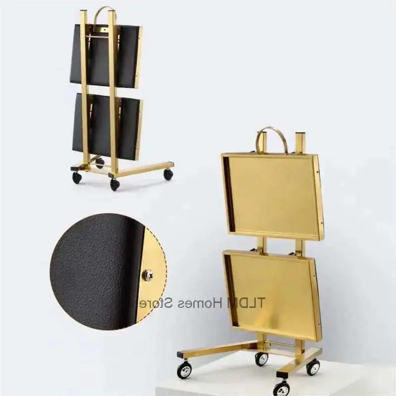 Beauty Tool Cart Barber Shop Multi-purpose Cart with Wheels Perm 트롤리 Dyeing Tool Trolley Light Luxury Gold Iron Small Cart Hot
Beauty Tool Cart Barber Shop Multi-purpose Cart with Wheels Perm 트롤리 Dyeing Tool Trolley Light Luxury Gold Iron Small Cart Hot
