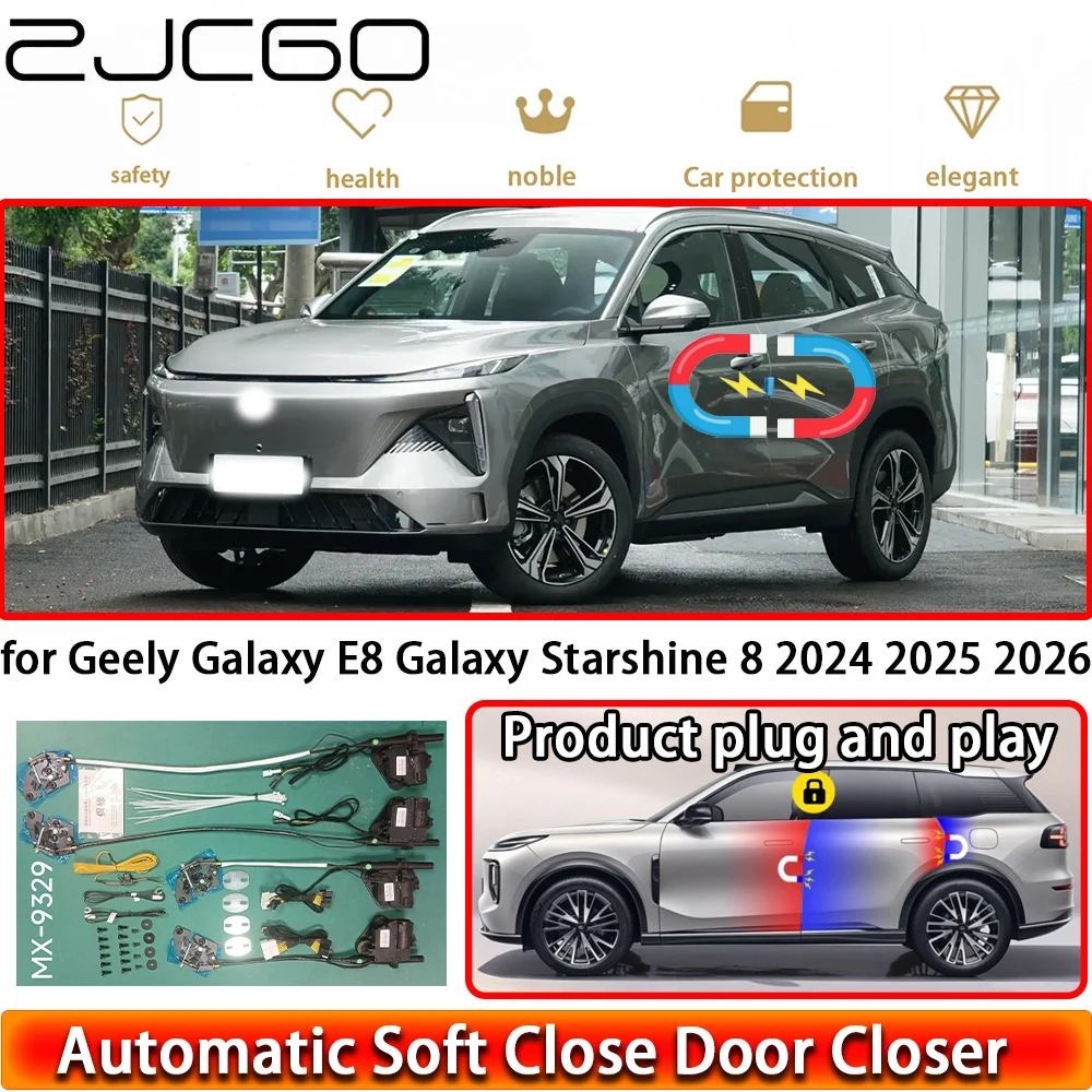 for Geely Galaxy E8 Galaxy Starshine 8 2024 2025 2026 Soft Close Door Kit Power Closing Latch System Auto Pull Door Easy Close
for Geely Galaxy E8 Galaxy Starshine 8 2024 2025 2026 Soft Close Door Kit Power Closing Latch System Auto Pull Door Easy Close