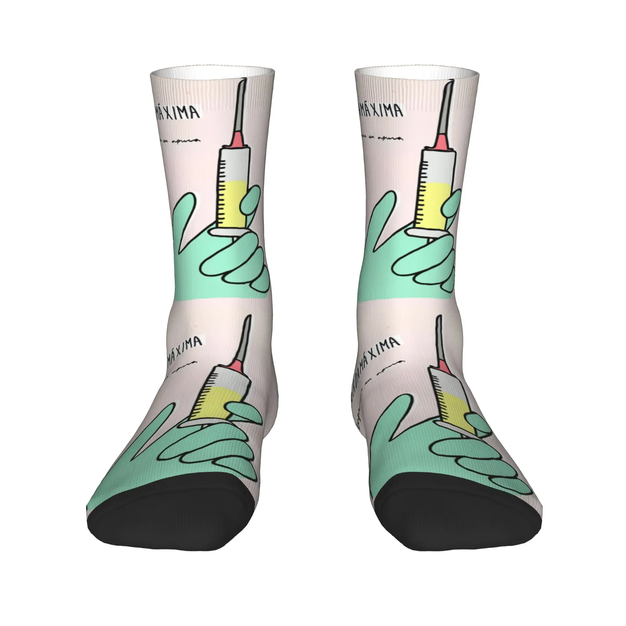 Enfermera En Apuros Doctor Nurse Medical Health Men's Crew Socks Unisex Cute Spring Summer Autumn Winter Dress Socks
Enfermera En Apuros Doctor Nurse Medical Health Men's Crew Socks Unisex Cute Spring Summer Autumn Winter Dress Socks