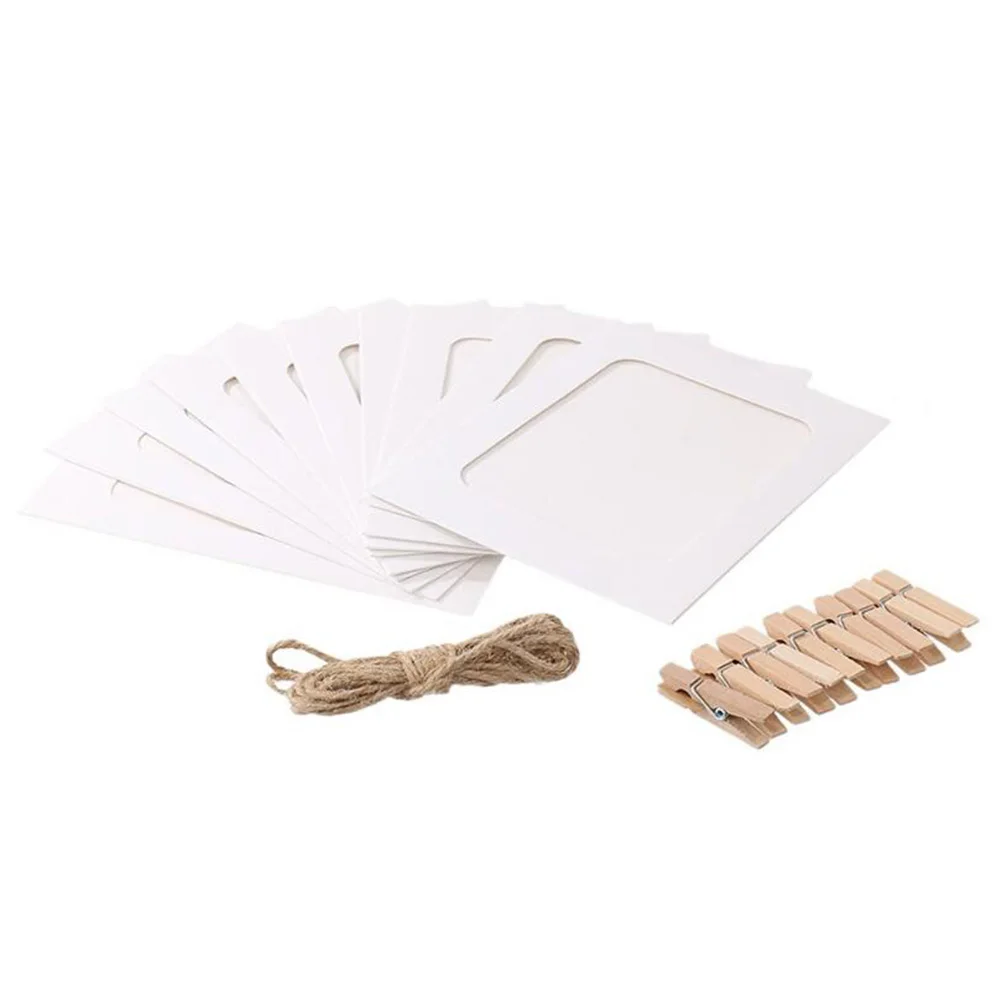 10 Retro Frame Sets 5 Inch Paper Picture Frames with Clips String for DIY Decor Craft Paper Photo Frame Projects
10 Retro Frame Sets 5 Inch Paper Picture Frames with Clips String for DIY Decor Craft Paper Photo Frame Projects