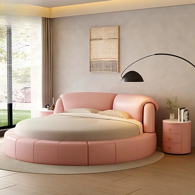 Hotel Round Bed Princess Girls 180x200cm Modern Bed Double Floor Muebles Para Dormitorio Bedroom Sets Full Set Furniture
Hotel Round Bed Princess Girls 180x200cm Modern Bed Double Floor Muebles Para Dormitorio Bedroom Sets Full Set Furniture