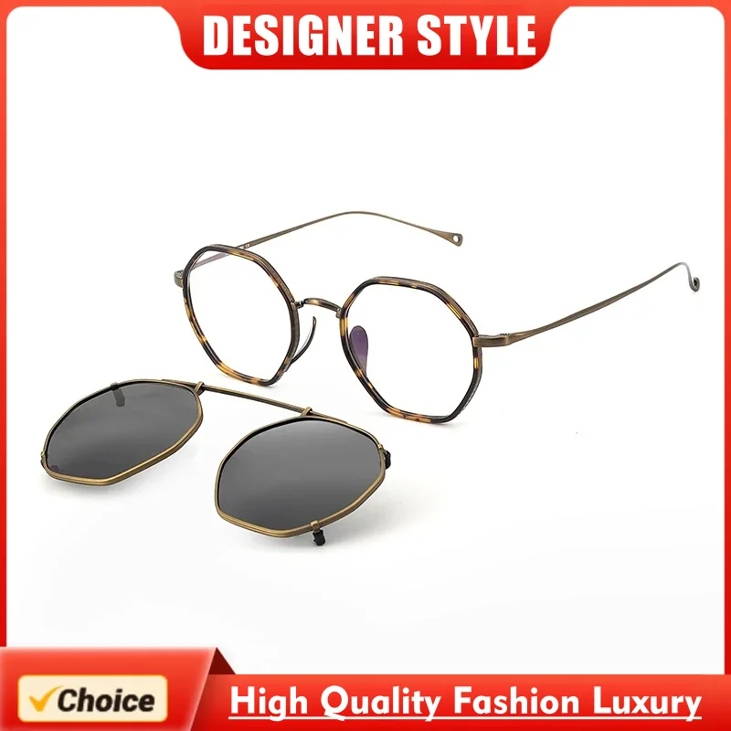 KAME-Style Titanium Optical Frame Hanging Clip Sunglasses MANNEN for Men Women Clip on Sun Glasses Eyewear KMN7311
KAME-Style Titanium Optical Frame Hanging Clip Sunglasses MANNEN for Men Women Clip on Sun Glasses Eyewear KMN7311